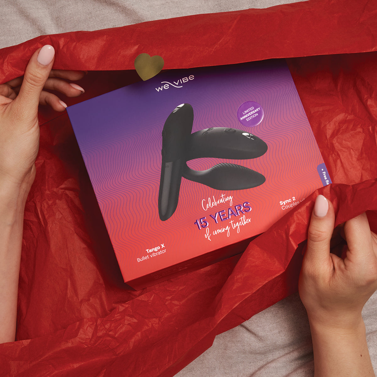We-Vibe Sync 2 & Tango X - Limited Edition 15 Year Anniversary