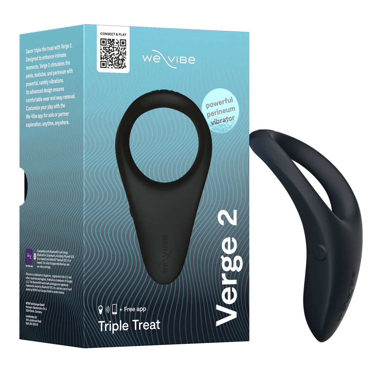 We-Vibe Verge 2 Stimulateur Vibrant du Périnée