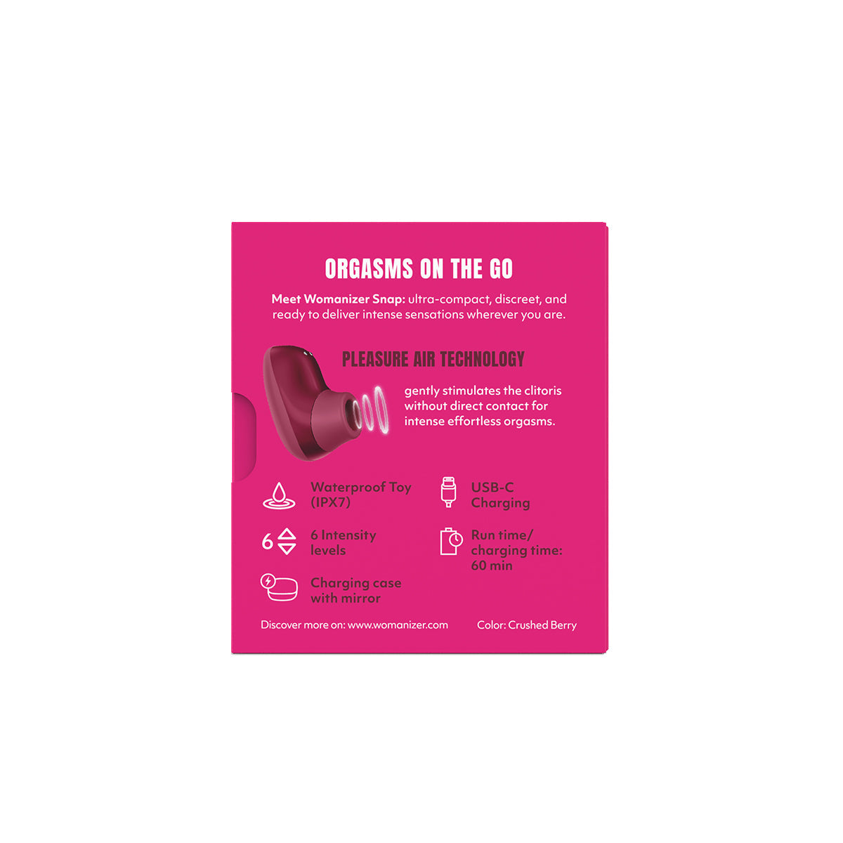 Womanizer Snap Portable Clitoral Stimulator