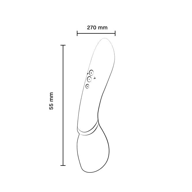 Vibromasseur Bullet puissant rechargeable We-Vibe Tango X - Vente anniversaire T&F 3 ans