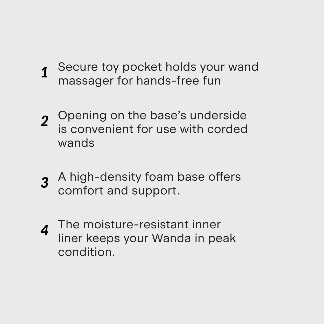 Liberator Wanda Magic Wand Toy Mount - Thorn & Feather