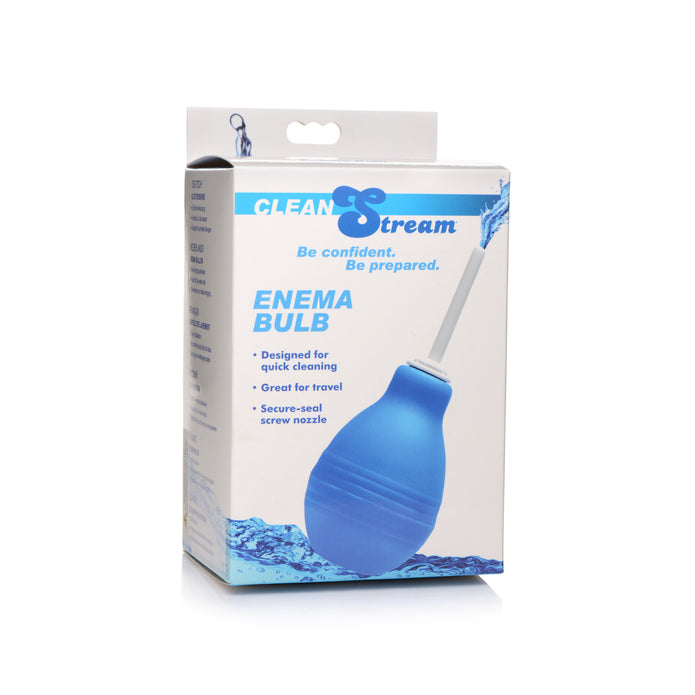 CleanStream Enema Bulb Blue - Thorn & Feather