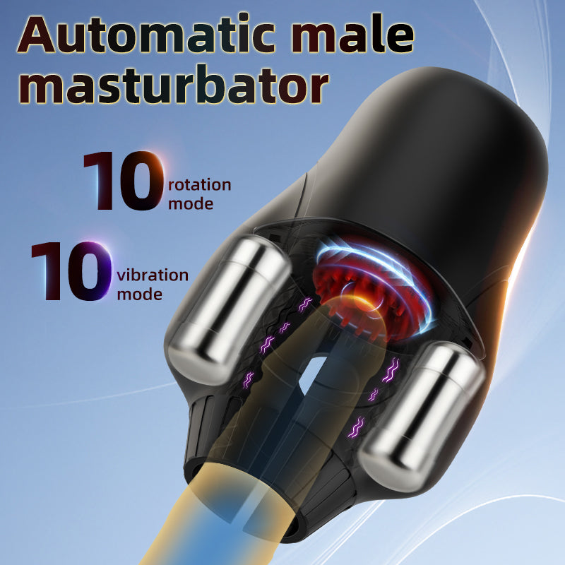 Gluck Gluck Rose Elite - Cyclone Oral Masturbator Stroker