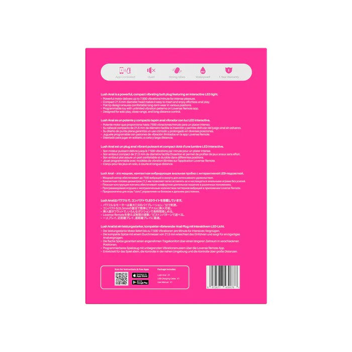 Lovense Lush Anal Vibrator