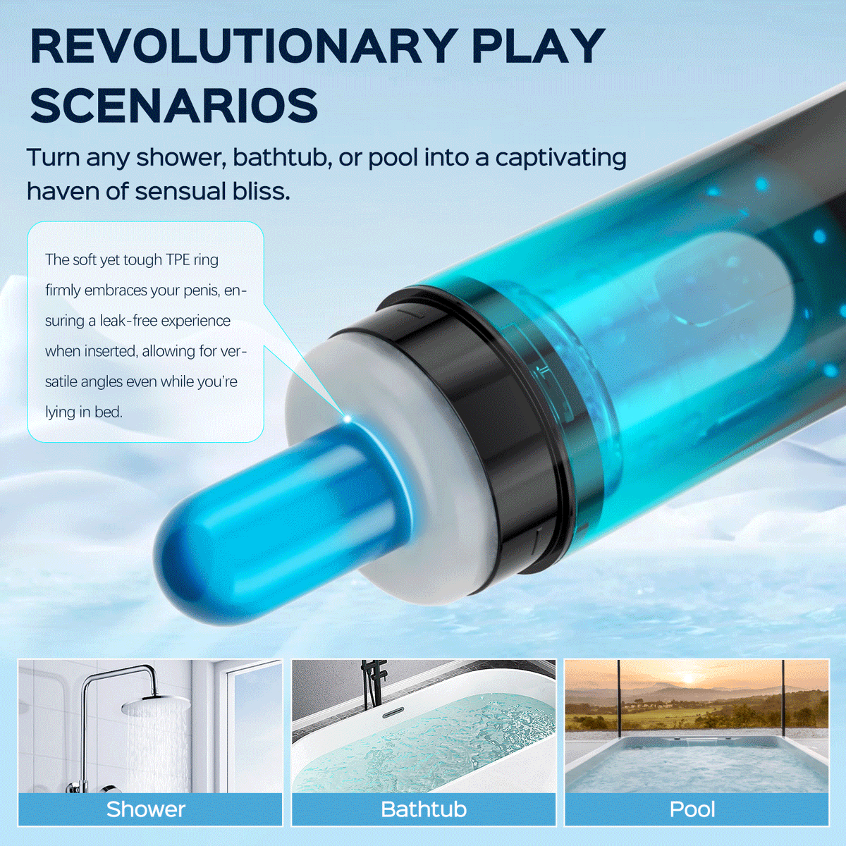 Auto-masturbateur rotatif Adrian WaterSpa 