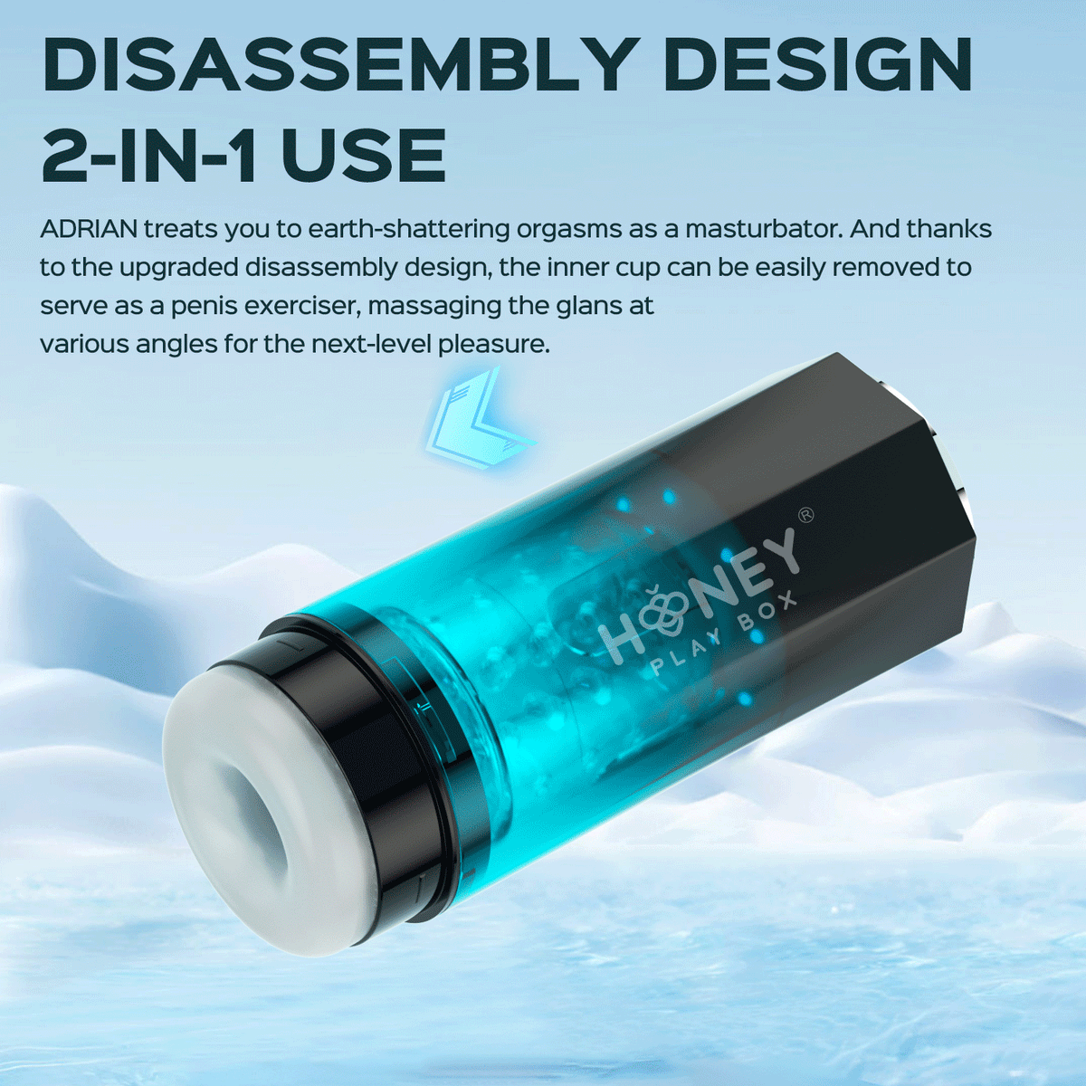 Auto-masturbateur rotatif Adrian WaterSpa 