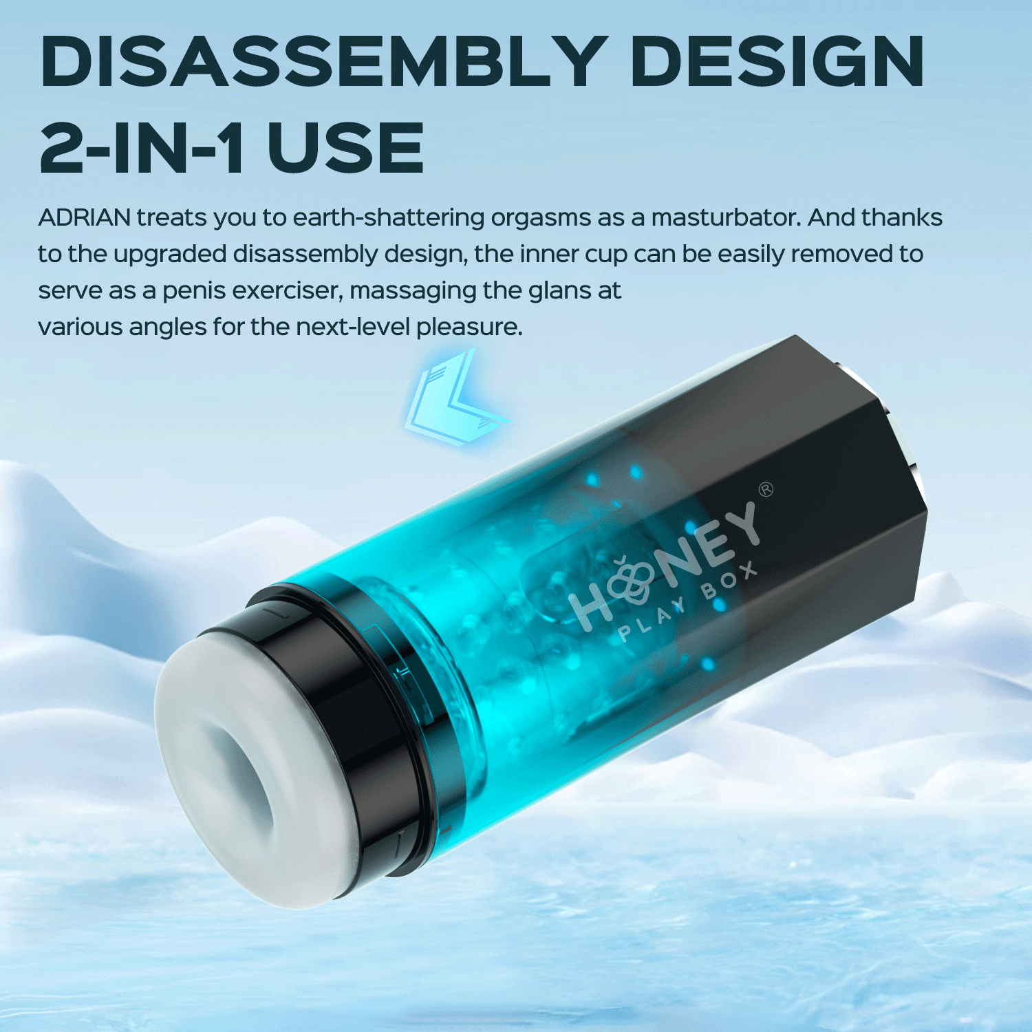 Honey Play Box - Adrian WaterSpa Rotating AutoMasturbator