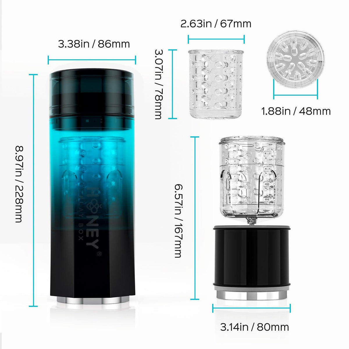 Auto-masturbateur rotatif Adrian WaterSpa 