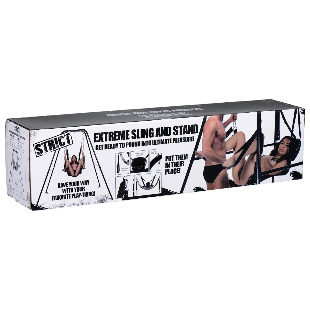 Sling réglable Throne Deluxe avec machine sexuelle