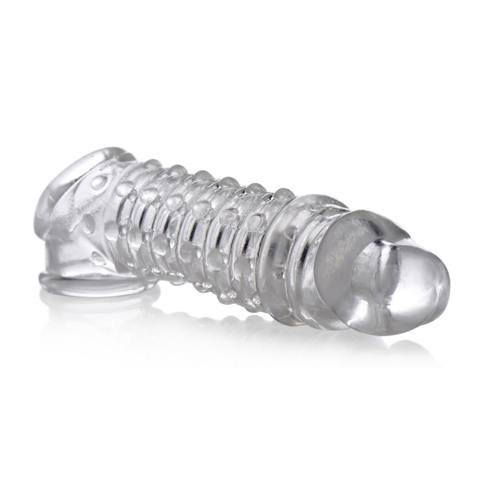 1.5 Inch Penis Enhancer Sleeve - Clear - Thorn & Feather