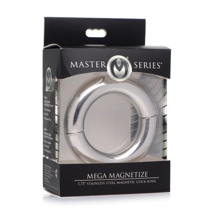 Mega Magnetize Stainless Steel Magnetic Cock Ring - Thorn & Feather