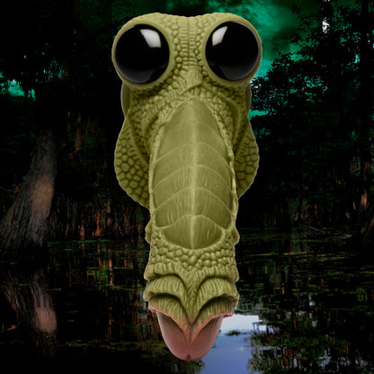 Swamp Monster Green Scaly Creature Dildo - Thorn & Feather