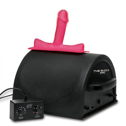 Machine sexuelle LoveBotz 50X Saddle Pro avec 4 accessoires 