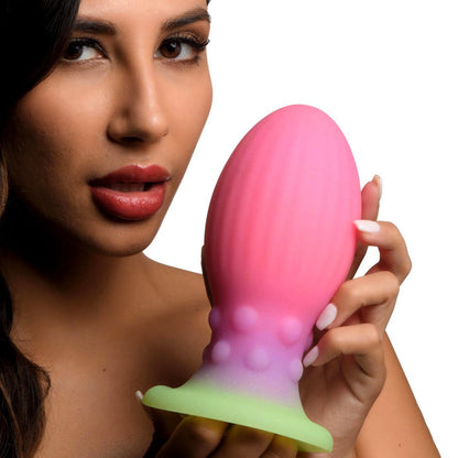 XL Xeno Egg Glow in the Dark Silicone Creature Cock - Thorn & Feather