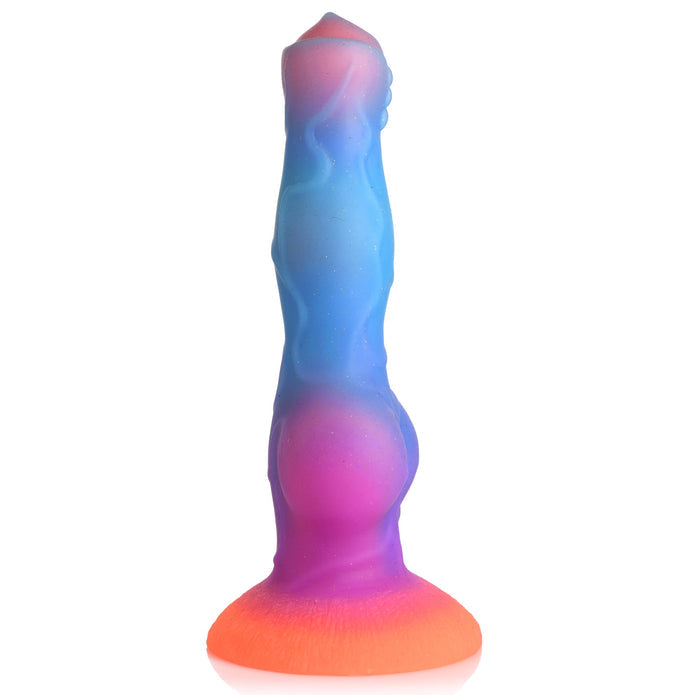 Glow-in-the-Dark Silicone Alien Creature Dildo - Thorn & Feather