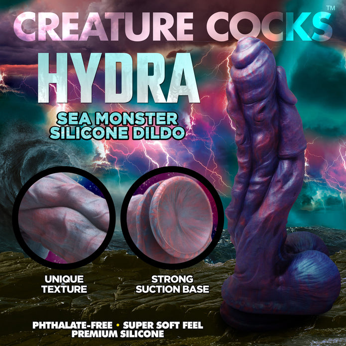 Hydra Sea Monster Silicone Creature Dildo - Thorn & Feather