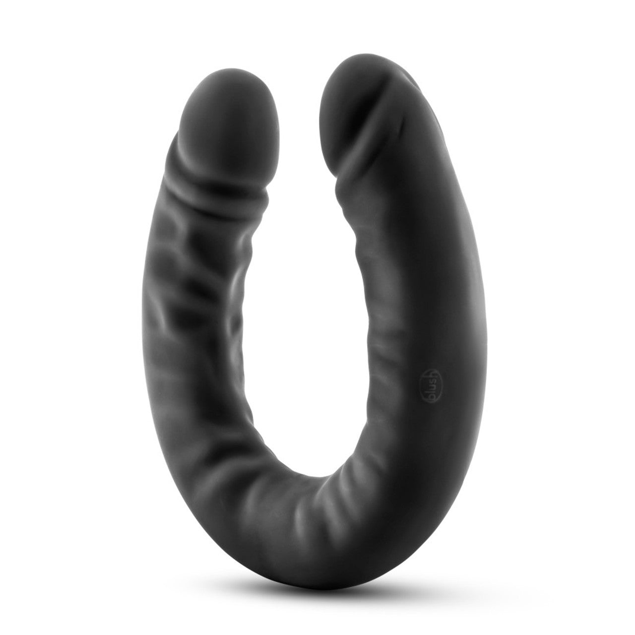 Ruse 18" Silicone Double Headed Dildo - Black - Thorn & Feather