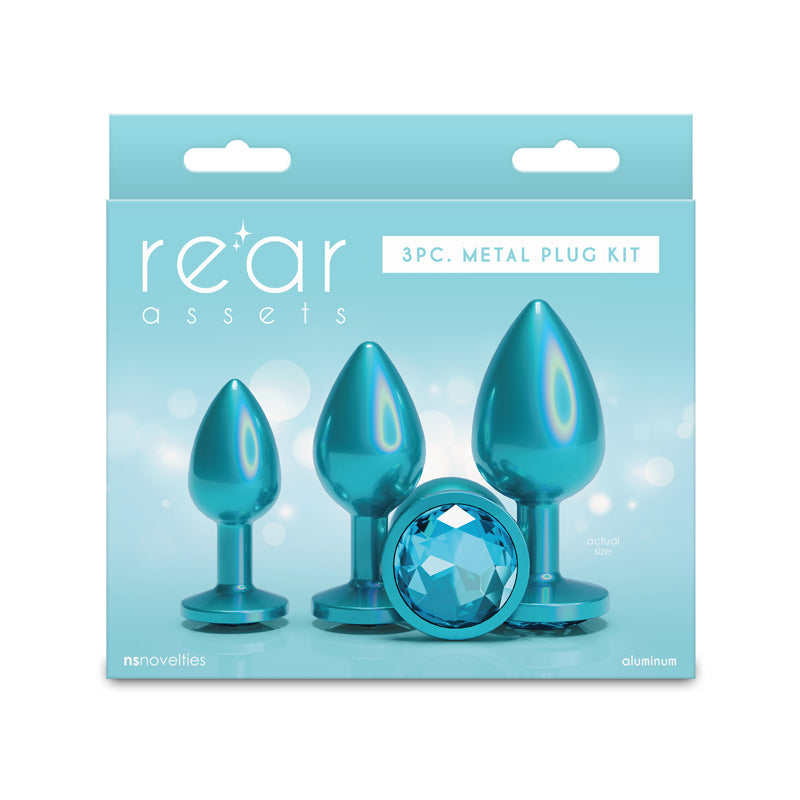 Rear Assets Trainer Kit - Iridescent Teal, Teal Gem