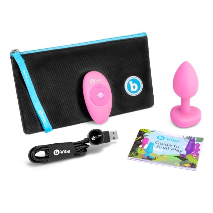 Plug vibrant en forme de cœur b-Vibe