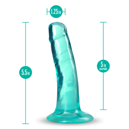 Hard n' Happy 5.5 Inch G-Spot Dildo - Teal