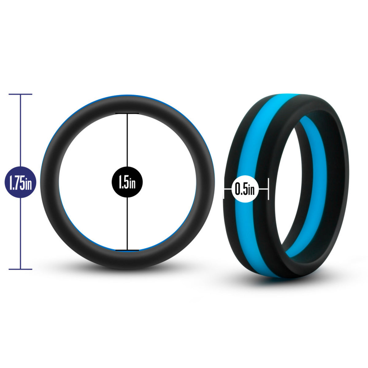 Bague de pénis en silicone Performance Pro