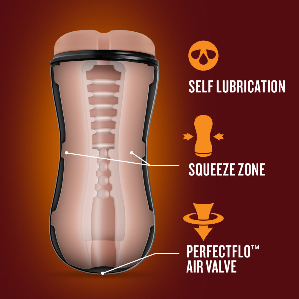 Cowboy Self Lubricating Stroker - Beige