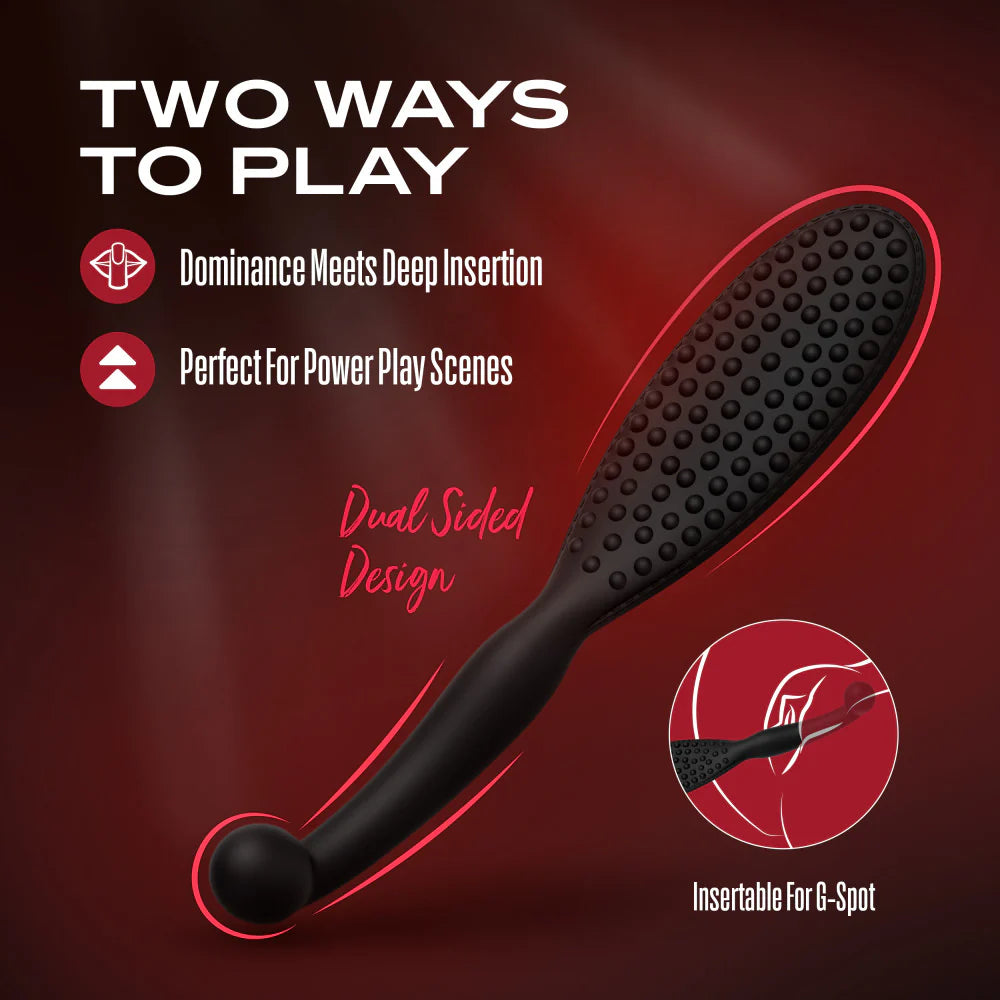 Temptasia Governess Dual-Function Paddle & Dildo