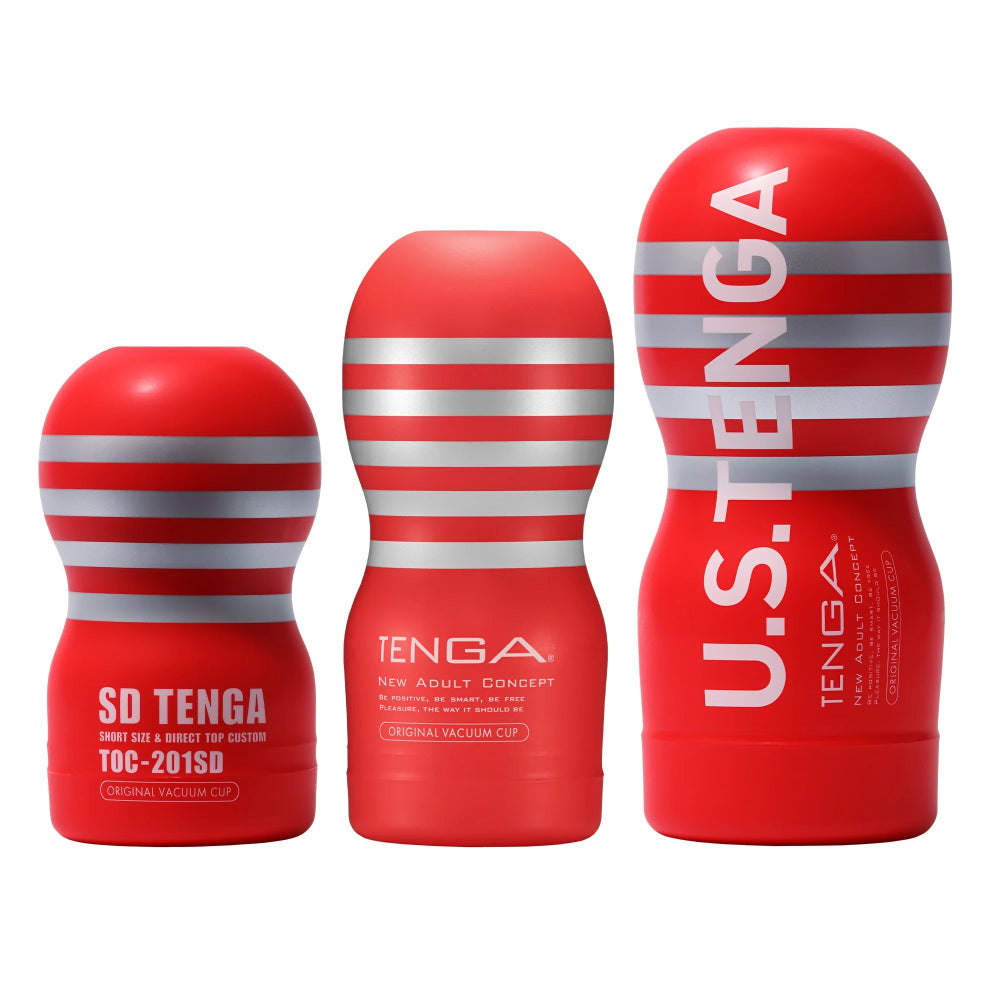 Tenga Original Vacuum Red Cup Set