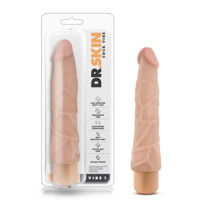 Cock Vibe 1 9 Inch Vibrating Cock - Beige - Thorn & Feather