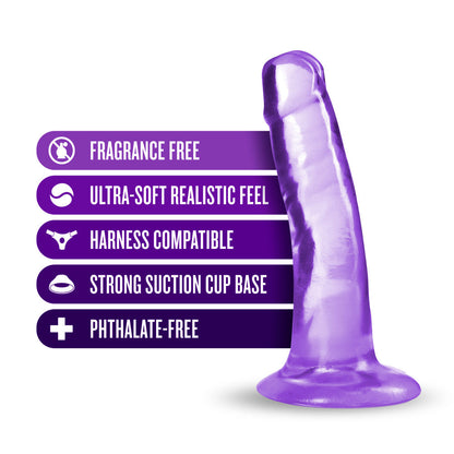 Gode ​​point G Hard n' Happy de 5,5 pouces - Violet