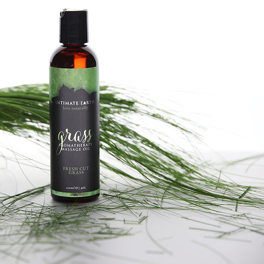 Intimate Earth Grass Aromatherapy Massage Oil - Thorn & Feather