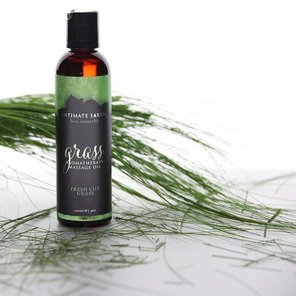 Intimate Earth Grass Aromatherapy Massage Oil - Thorn & Feather
