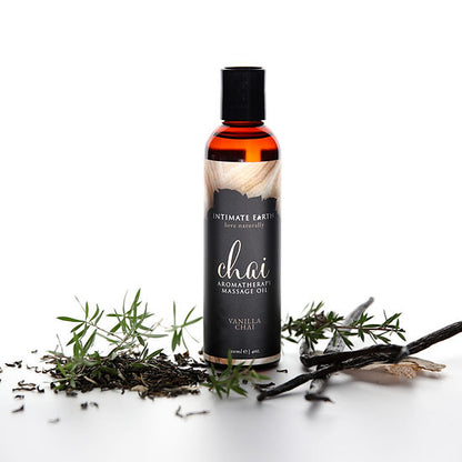 Intimate Earth Chai Aromatherapy Massage Oil - Thorn & Feather