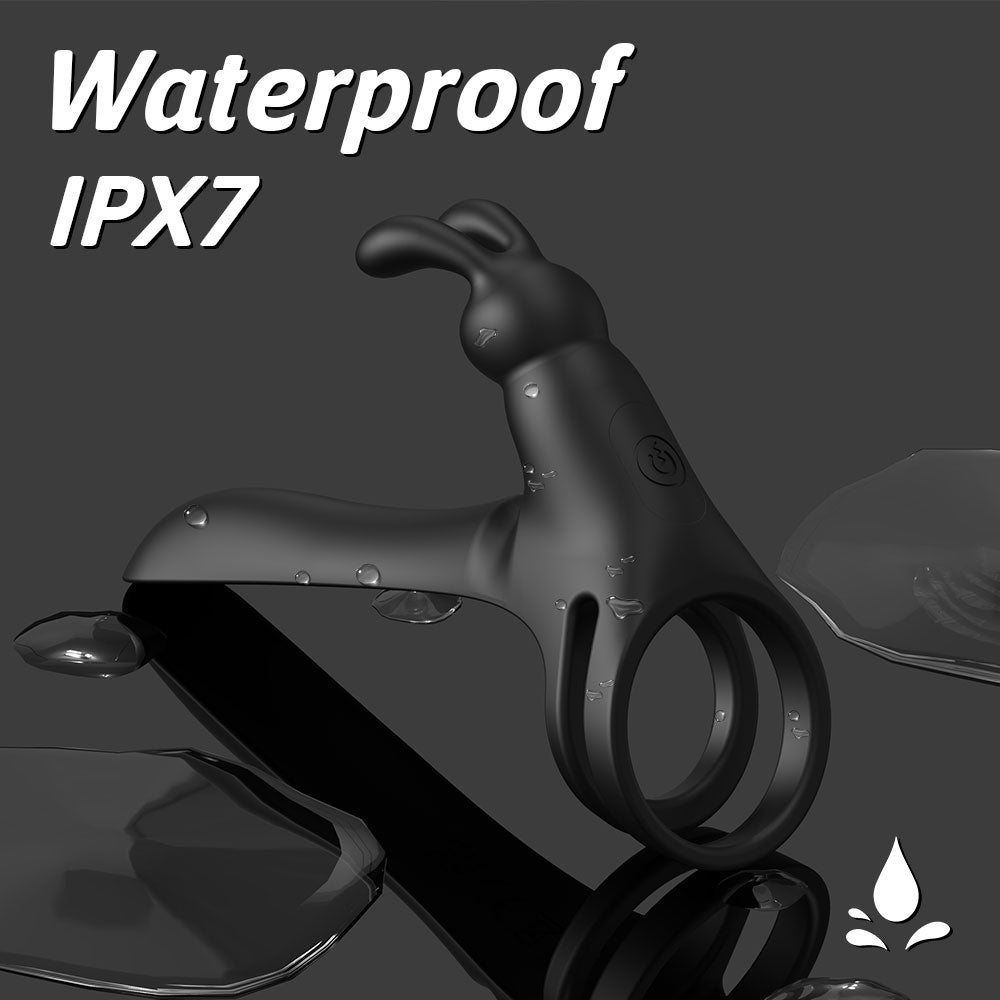 Tusky Couple Vibrating Penis Ring