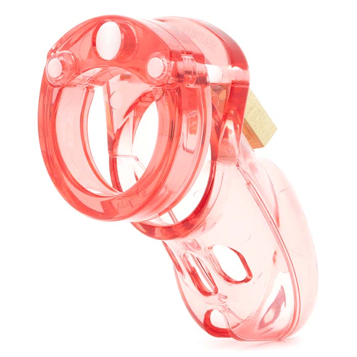 Chastity Kits CB-3000 Chastity Cock Cage Kit - Red