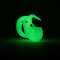 Kit de cage de chasteté Mini-Me phosphorescent de 1 1/4"
