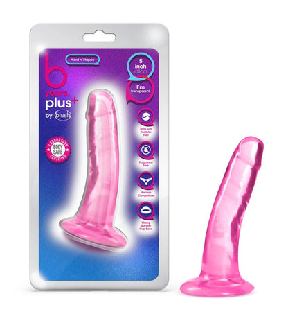 Hard n' Happy 5.5 Inch G-Spot Dildo - Pink