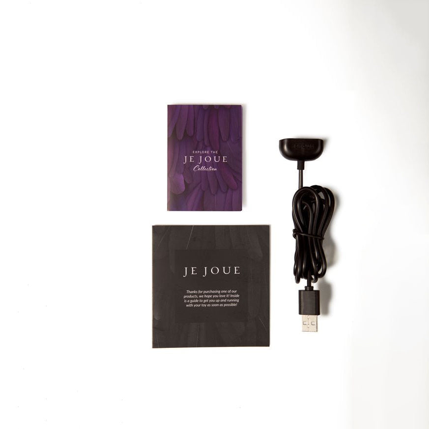 Je Joue Onyx Vibrating Butt Plug