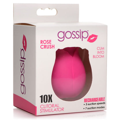 Gossip Rose Crush 10X Silicone Clit Stimulator