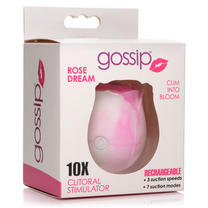 Gossip Rose Dream 10X Silicone Clit Stimulator