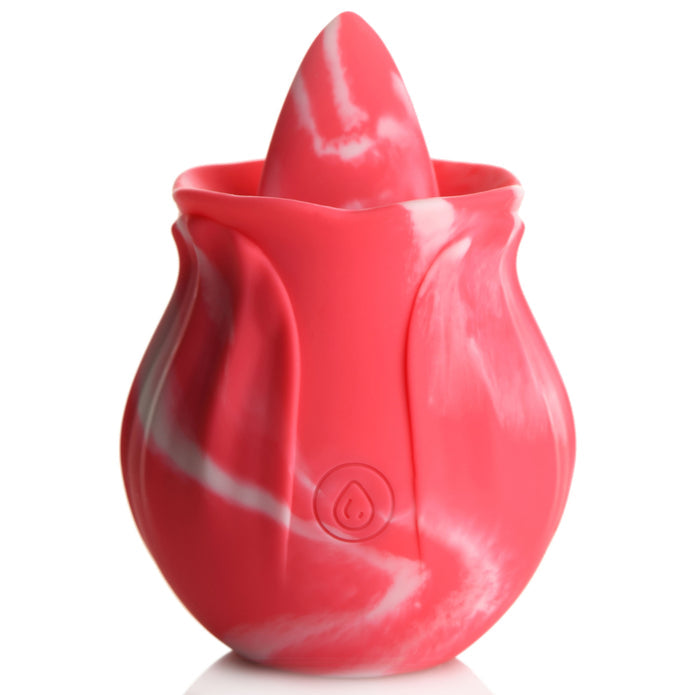 Gossip Pink Twirl 10X Rose à lécher en silicone 