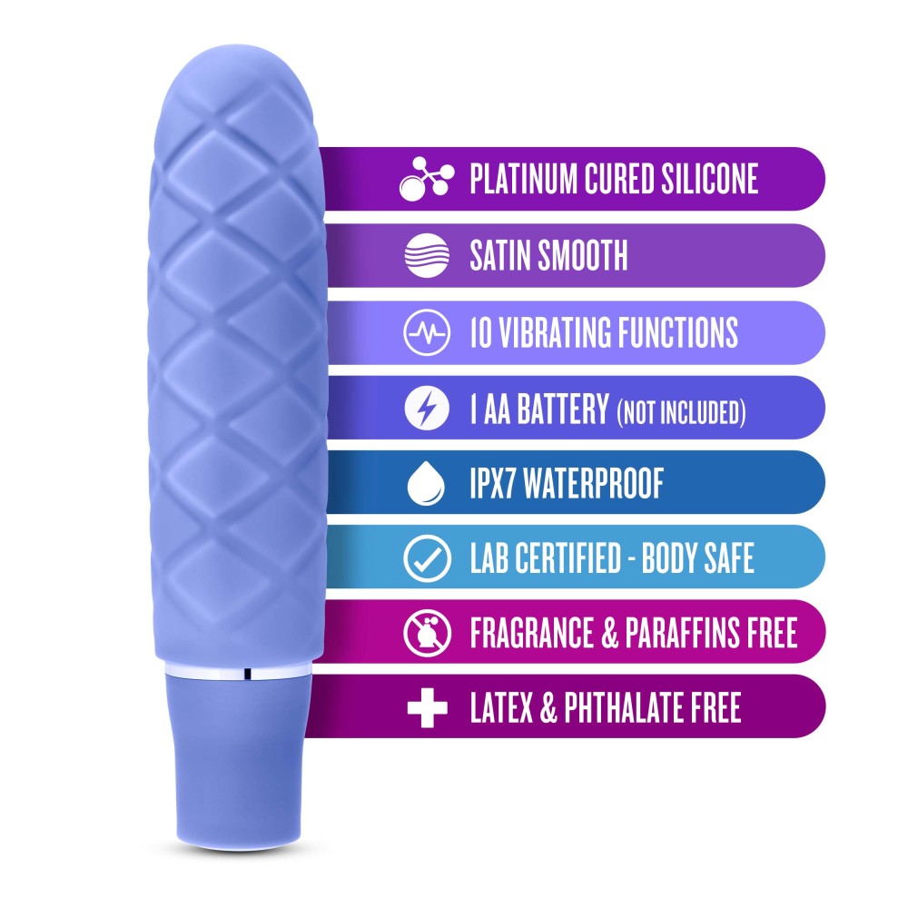 Vibromasseur en silicone Aria Vibrance - Cerise