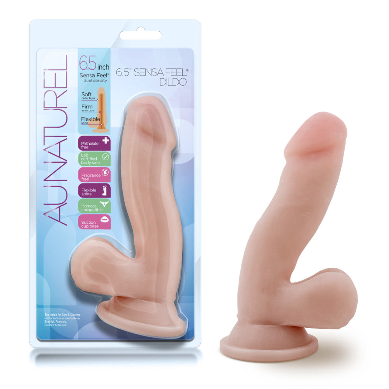 Blush Au Naturel Sensa Feel 6.5" Dildo