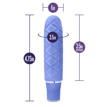 Luxe Cozi Mini Vibrator - Periwinkle