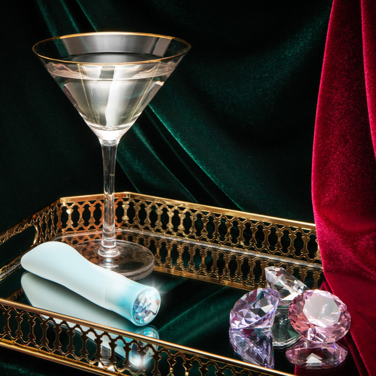 Vibe rechargeable Oh My Gem Ardour - Aigue-marine