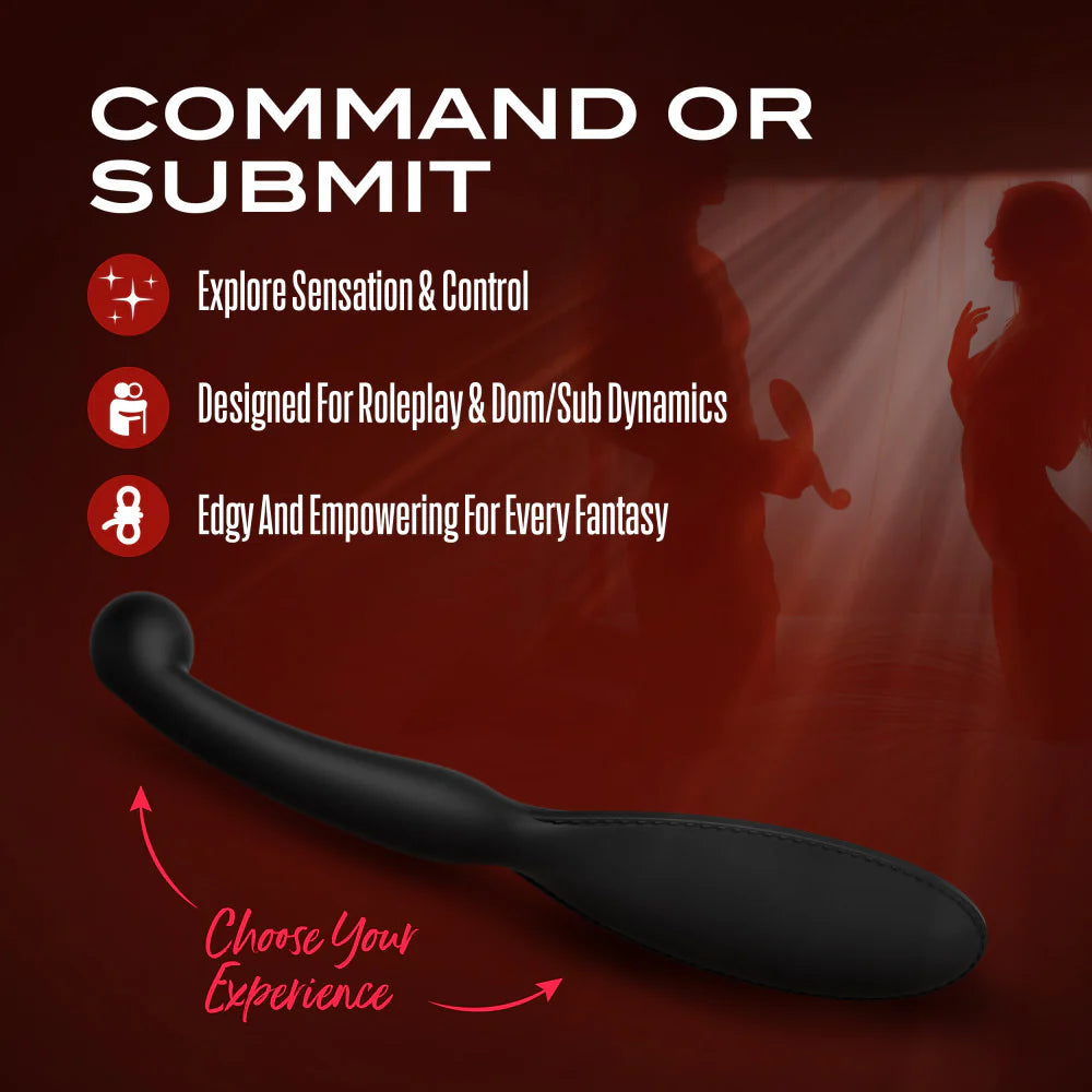 Temptasia Governess Dual-Function Paddle & Dildo