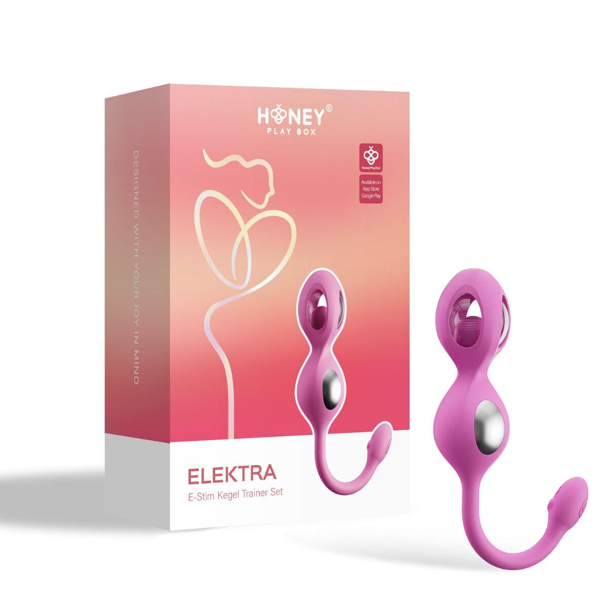 Elektra App-controlled E-Stim Kegel Trainer