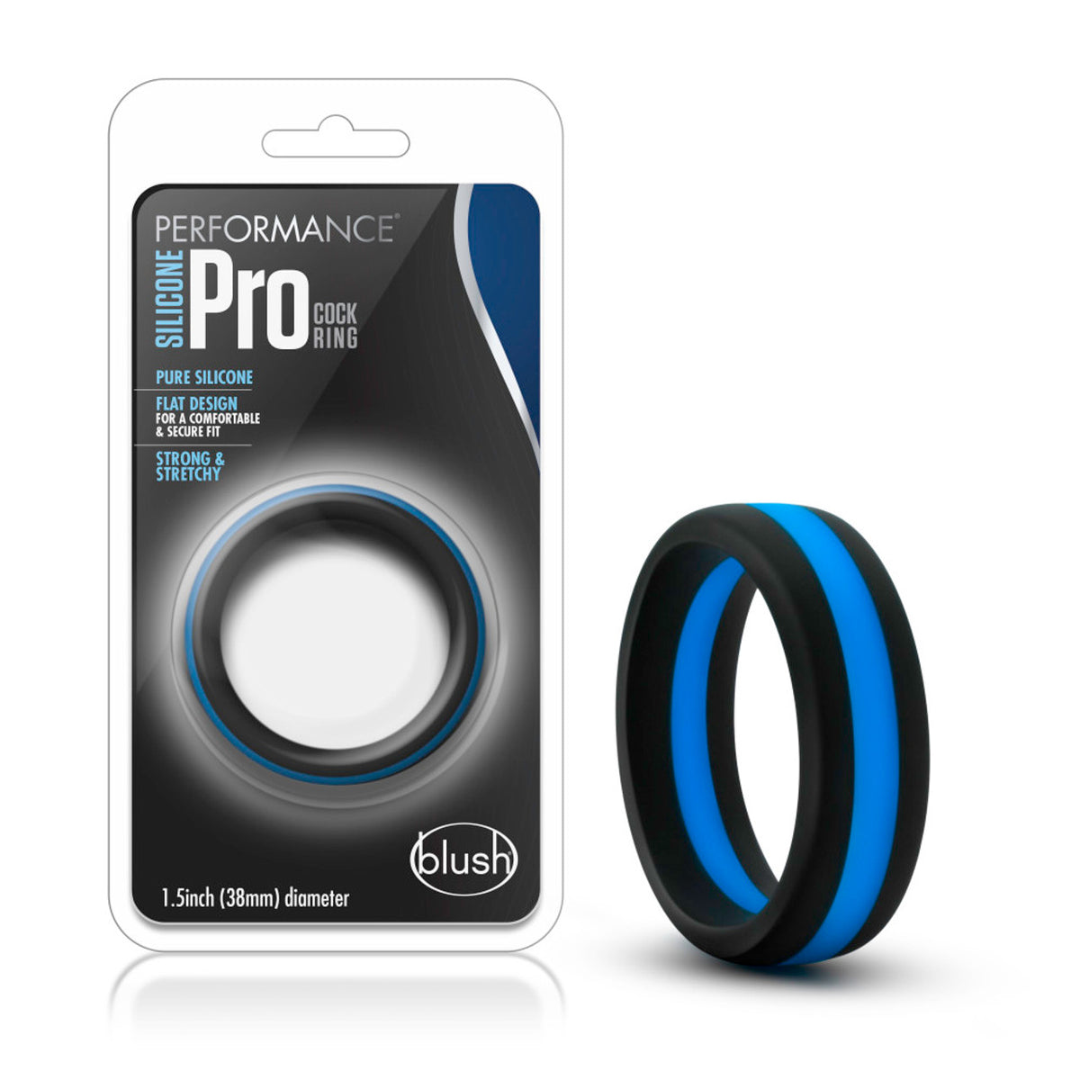 Bague de pénis en silicone Performance Pro