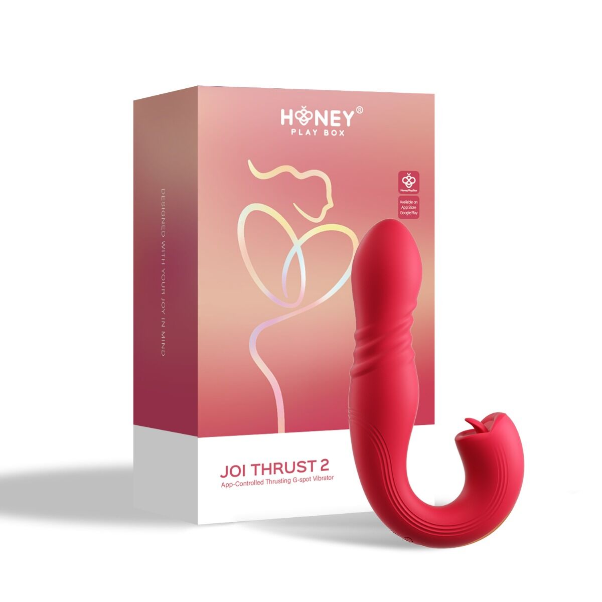 Joi Thrust 2 Thrusting G-spot & Clit Vibrator