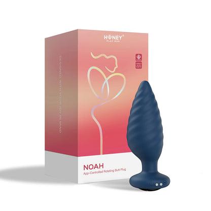 Noah App-Controlled Rotating Anal Plug